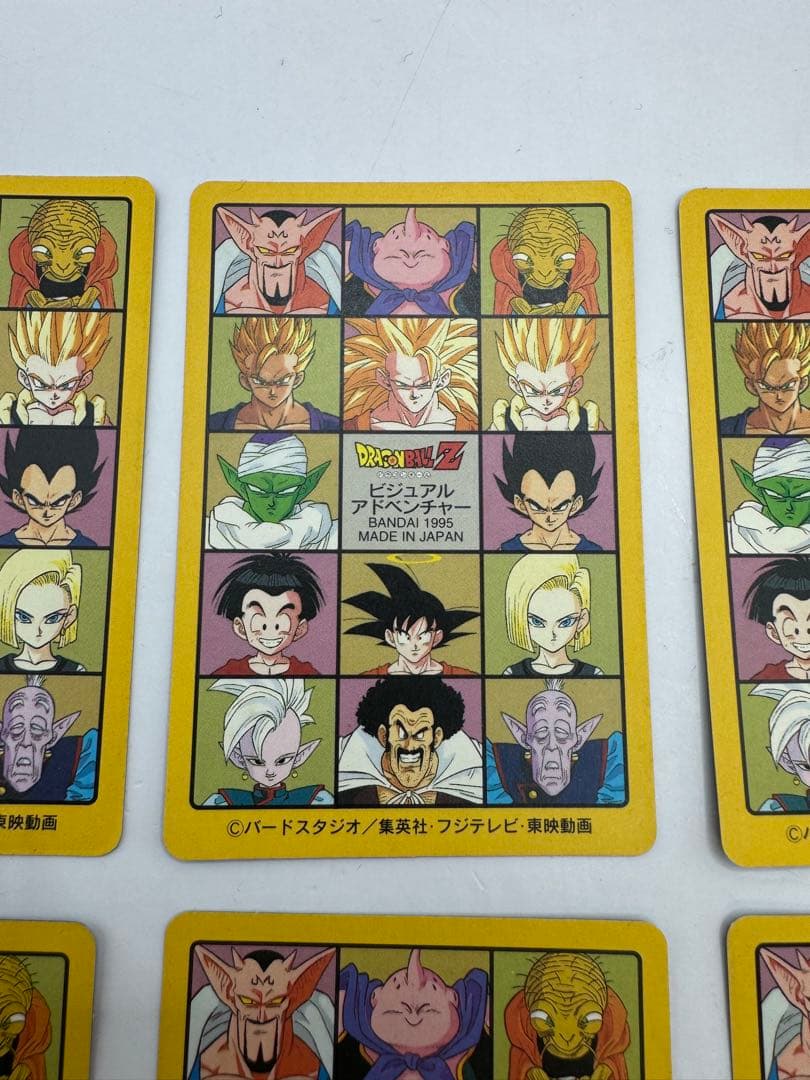 ドラゴンボール　カードダス　ビジュアルアドベンチャー　1995 6枚　レアセット