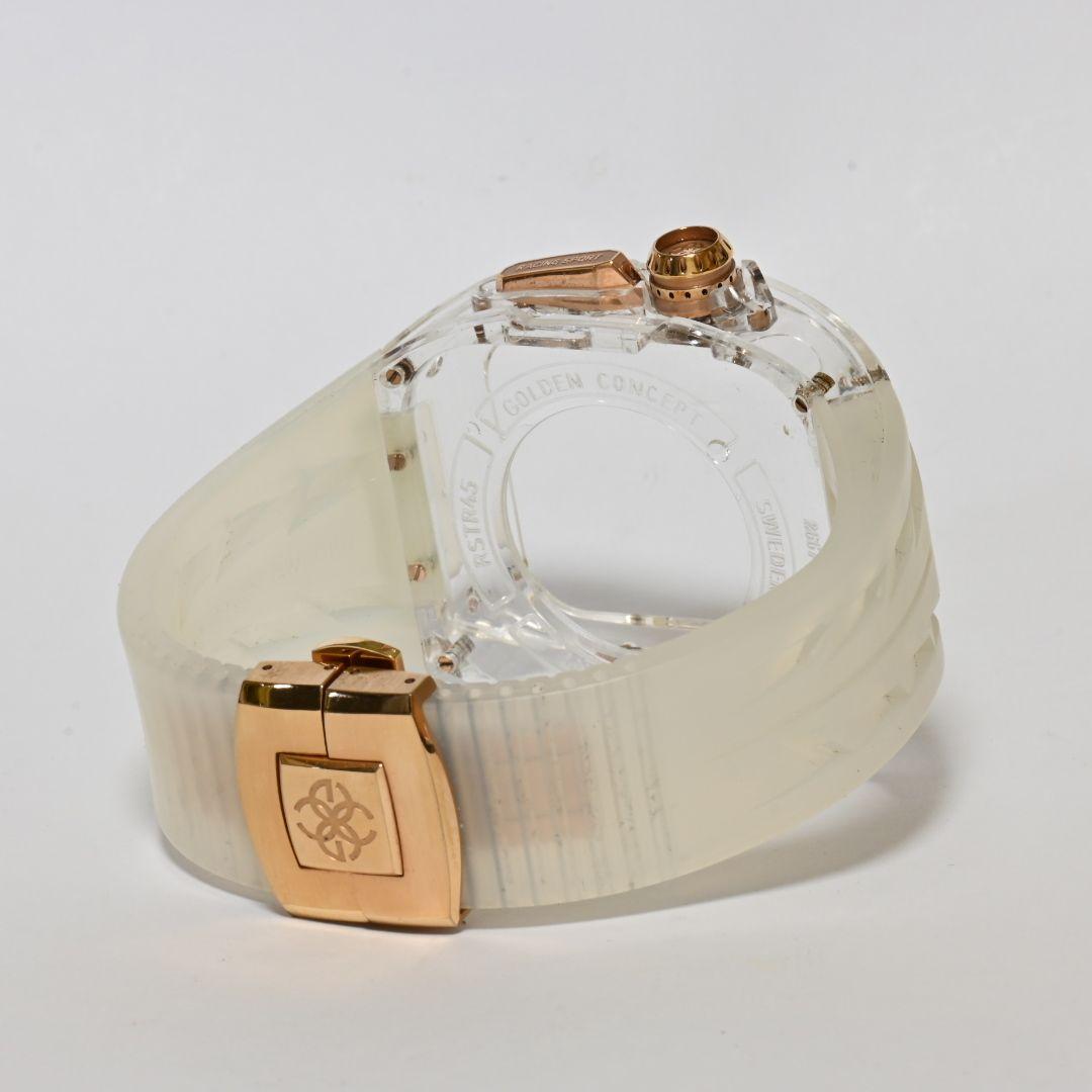 時計 GOLDEN CONCEPT RSTR45 45mm CRYSTAL ROSE