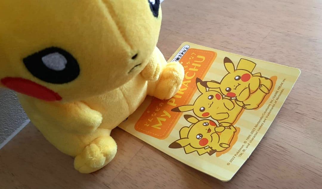 マイピカチュウ　希少品　困り顔　メス