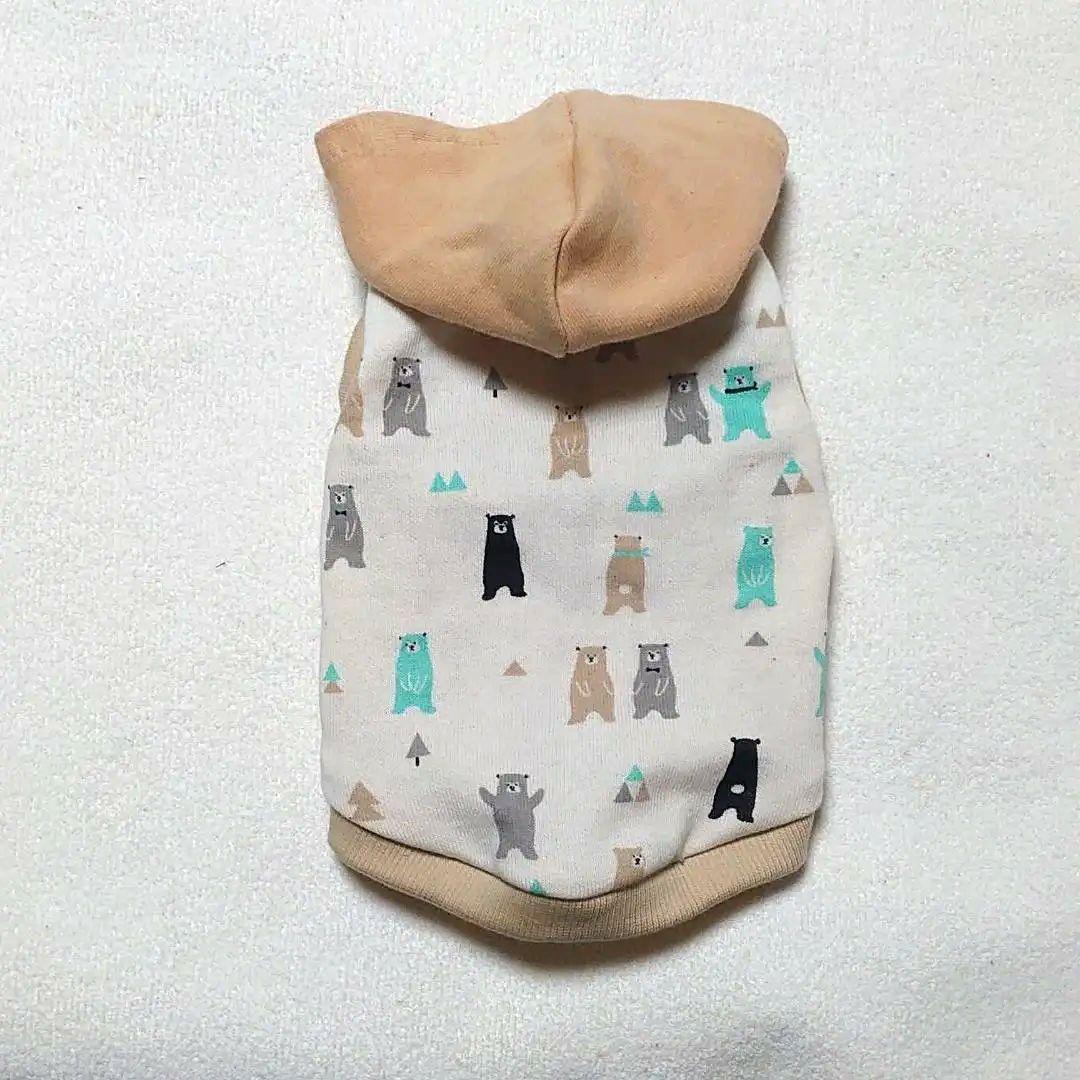 犬服 SS わんこの普段着 くまさんいっぱい