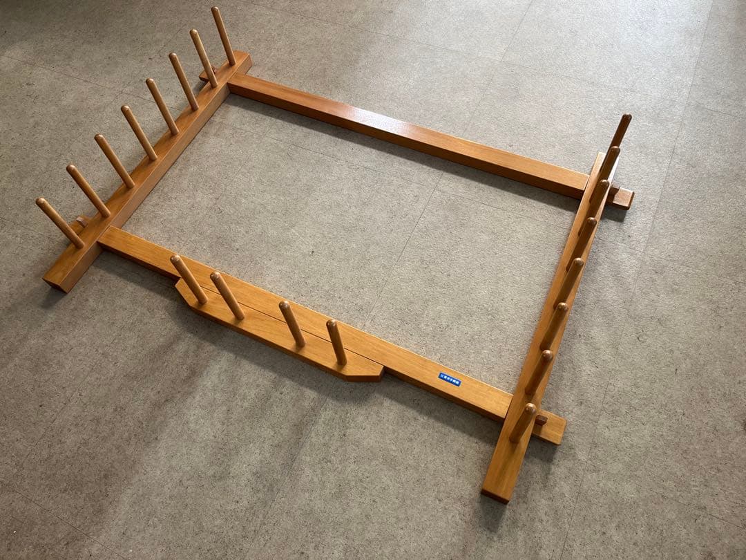 整経台　手織り用品　東京手織機