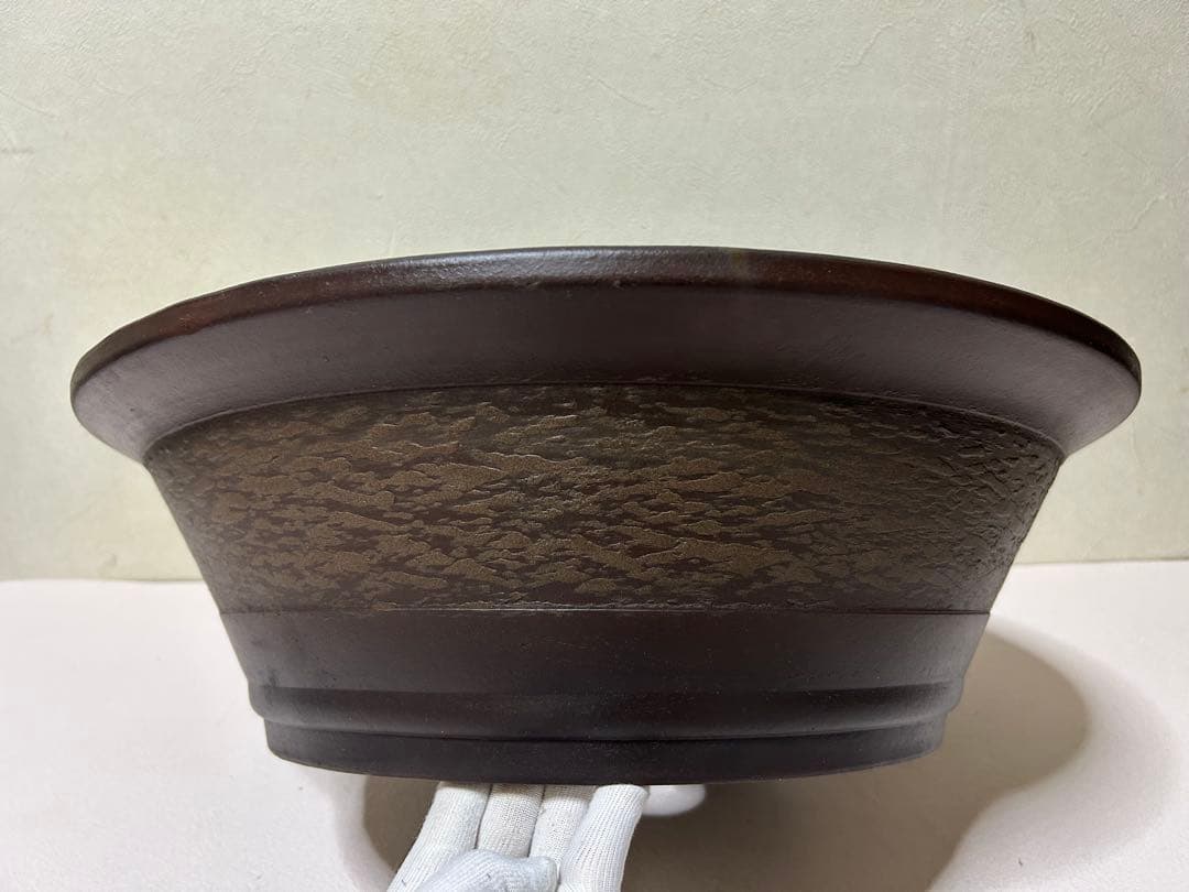 大型　松皮盆栽鉢　松柏盆栽　雑木盆栽　皐月盆栽