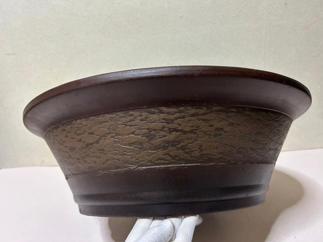 大型　松皮盆栽鉢　松柏盆栽　雑木盆栽　皐月盆栽