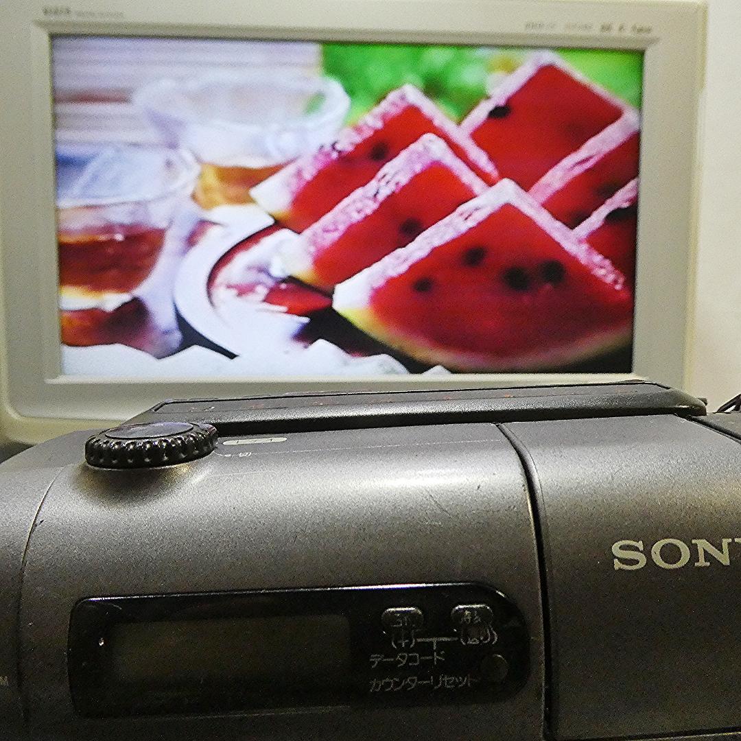 動作良好 VideoHi8 ソニーCCD-TR3　8ミリビデオ　DVD化に最適