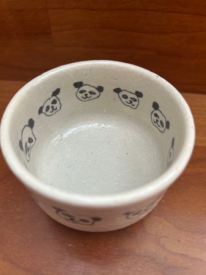水野智路　パンダ　小鉢　練り込み