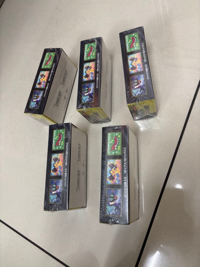 ポケモンカードメガドリームex5box