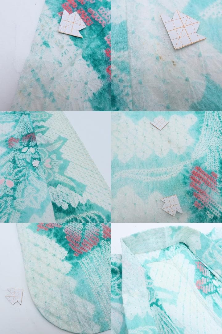 専用Y3490◆有松鳴海絞り 手縫い仕立て 菖蒲 高級浴衣 洗える夏着物