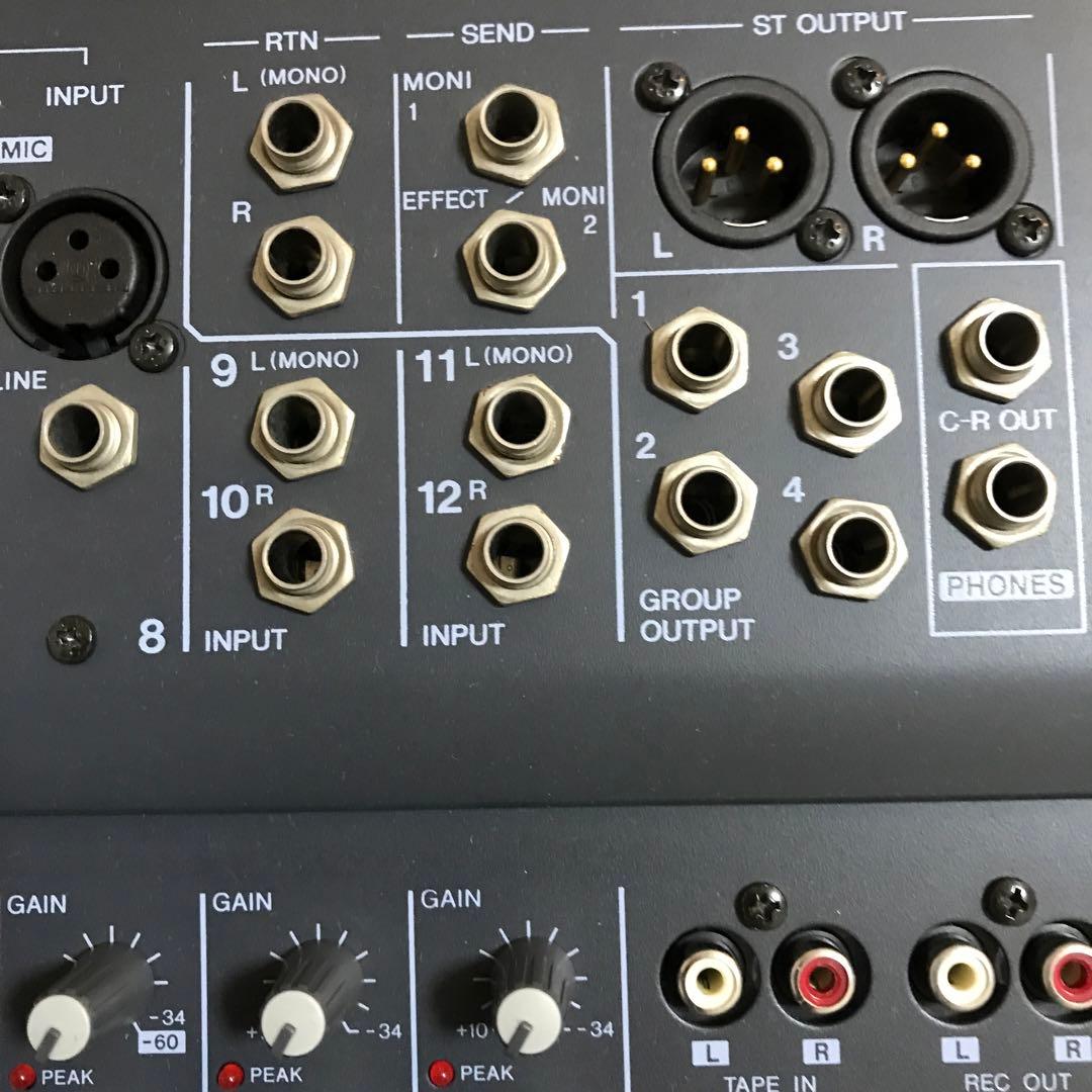 YAMAHA MX12/4 アナログミキサー ヤマハ　12ch