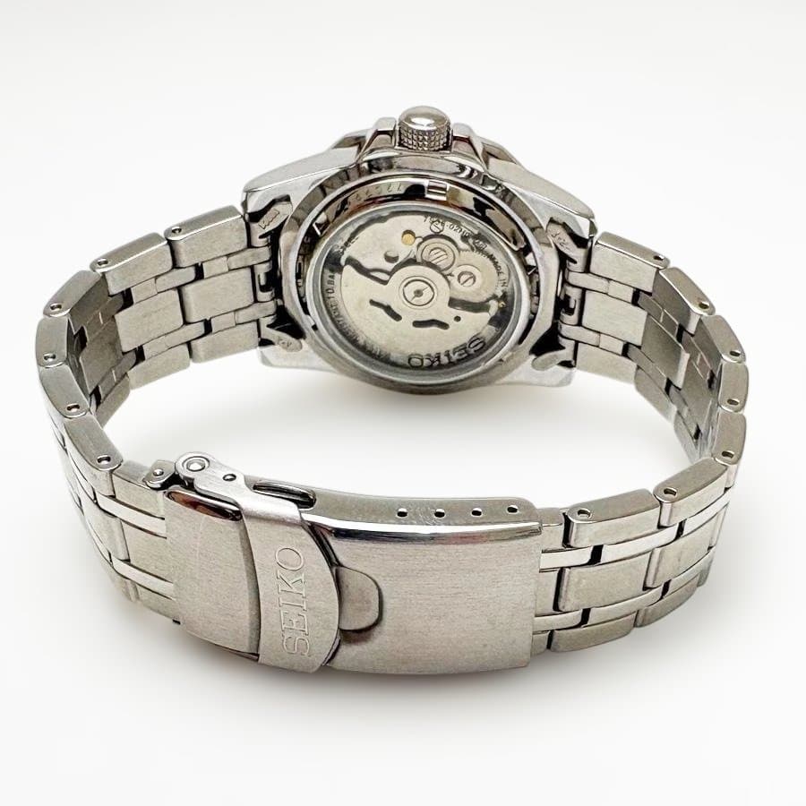 SEIKO5 SPORTS 自動巻き シルバー 日本製 セイコーファイブ