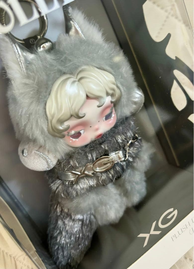 SKULLPANDA XG ぬいぐるみ・マスコット 日本限定　カード付き 美顔