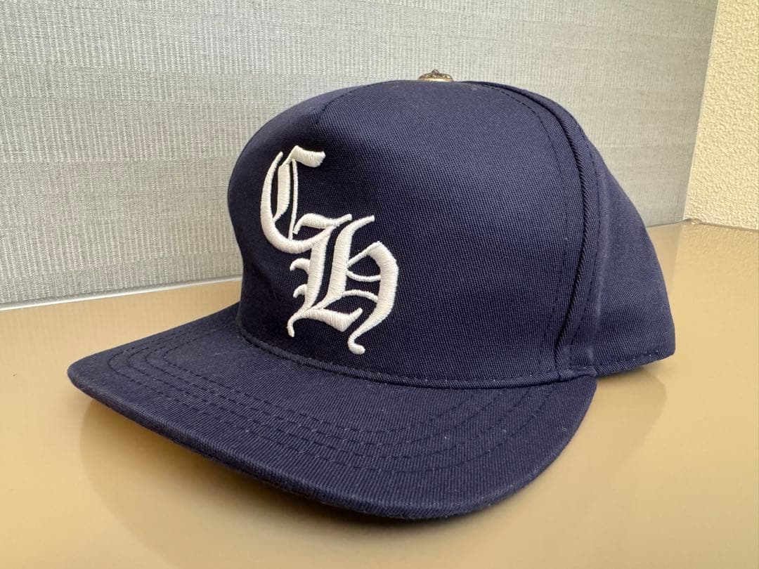 ぶ*Z様 クロムハーツ ベースボールキャップ ネイビー CHROME HEART