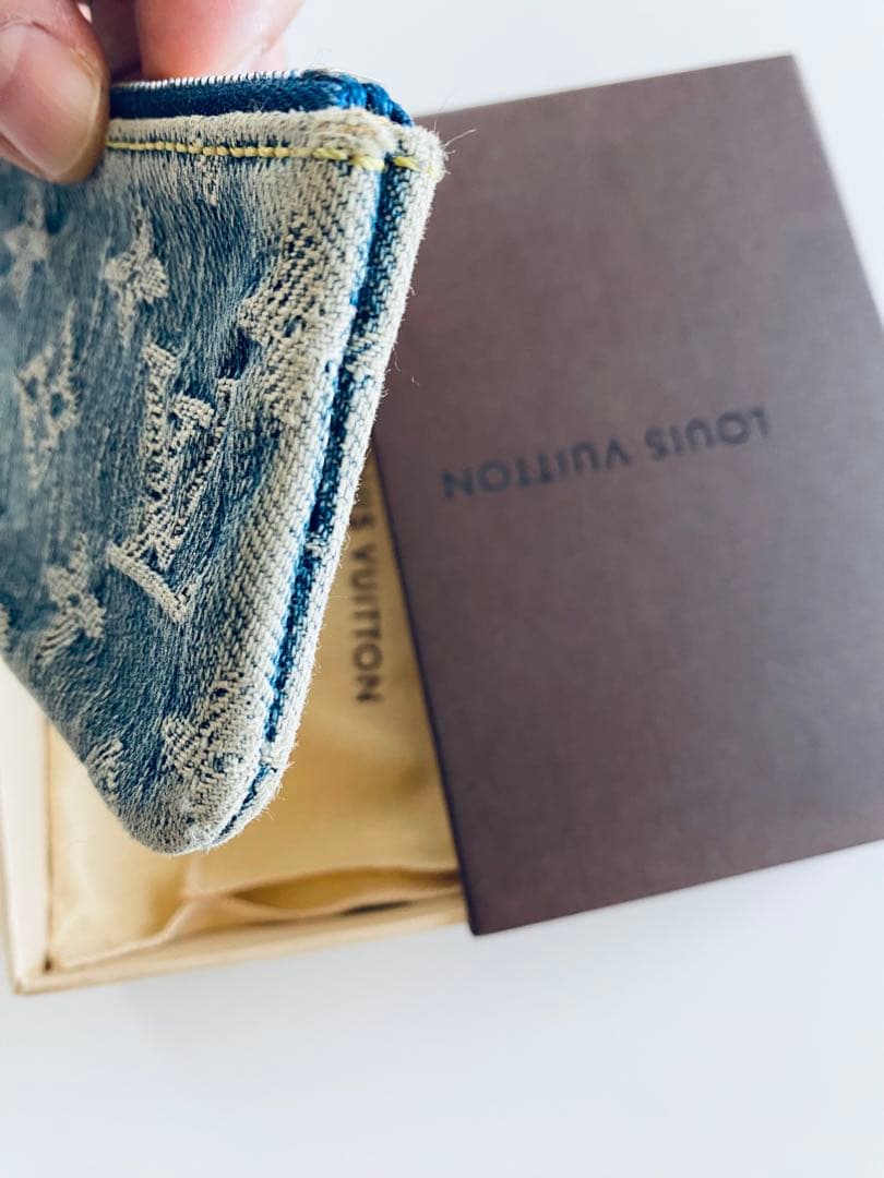 ルイ ヴィトン LOUIS VUITTON デニム　ケース