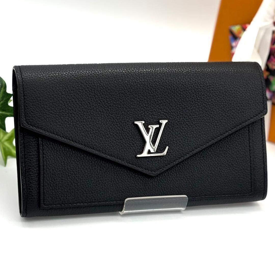 新品同様】ルイヴィトン マイロックミー 長財布 黒 ブラック 付属品付き