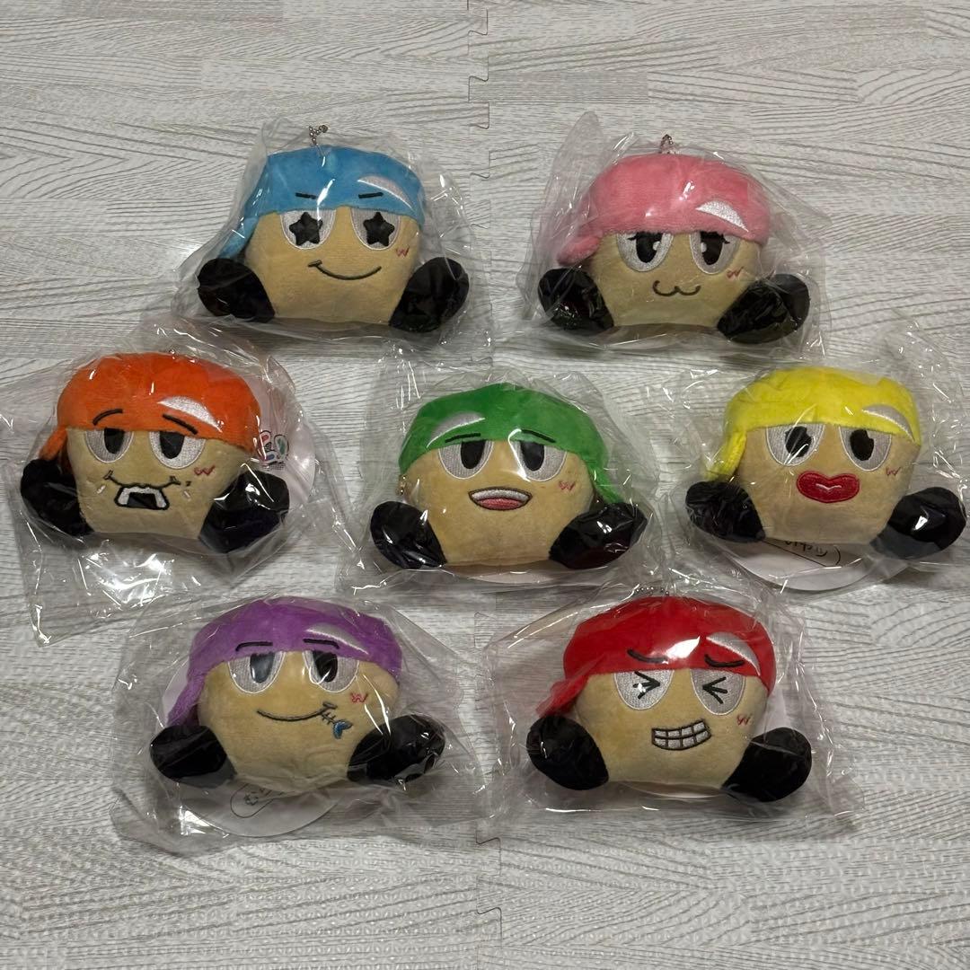 WEST. はぴぬい ヤツぬい 7個セット WEST.ヤツぬい7体セット ぶらさげるヤツ7体セット ヤツぬい WEST