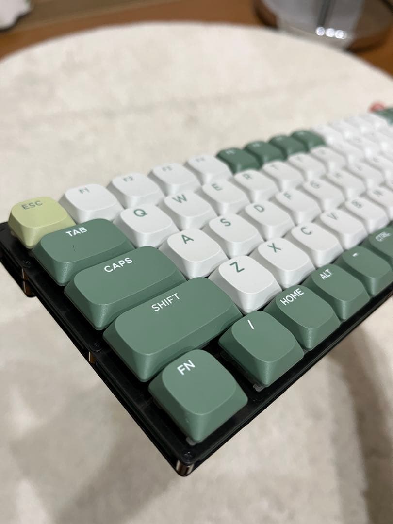 Teihai70H 自作70%キーボード ロープロ日本語配列 おまけ付き