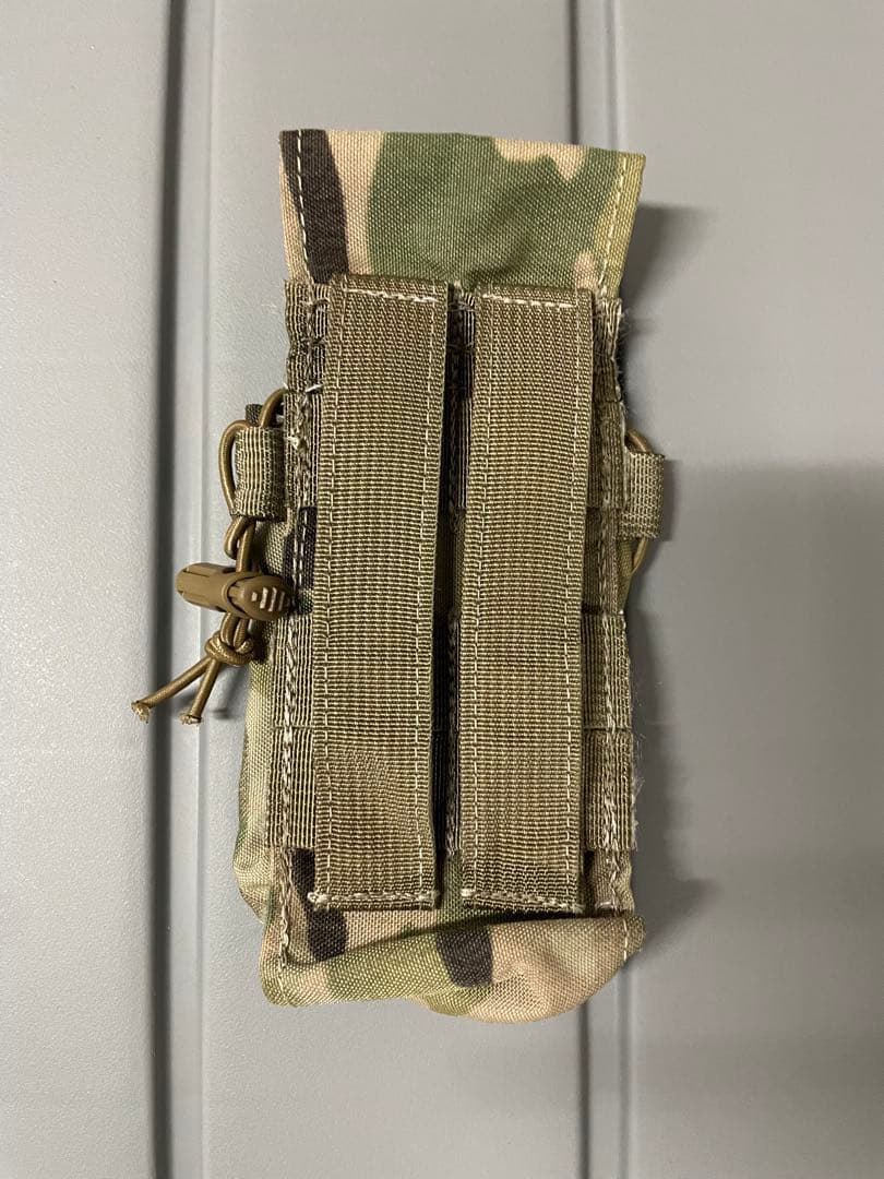 実物 SOF-LCS DOUBLE MAG 5.56 POUCH TAC-T