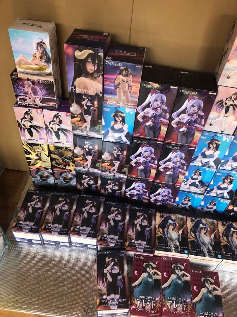 オーバーロード　アルベド　シャルティア　バニー　ぬーすと　60個