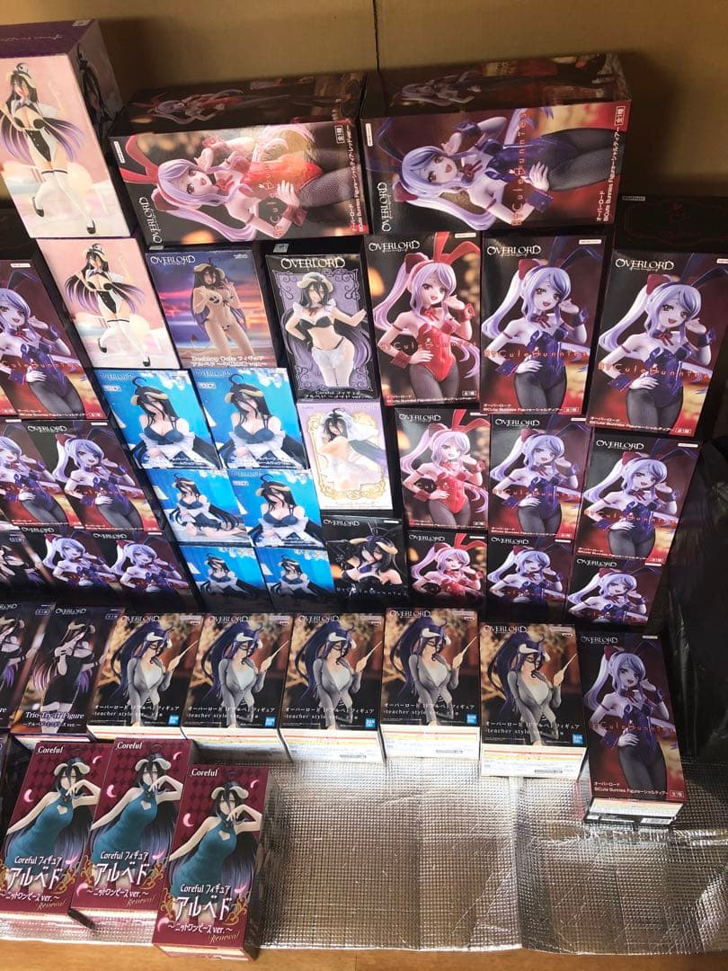 オーバーロード　アルベド　シャルティア　バニー　ぬーすと　60個