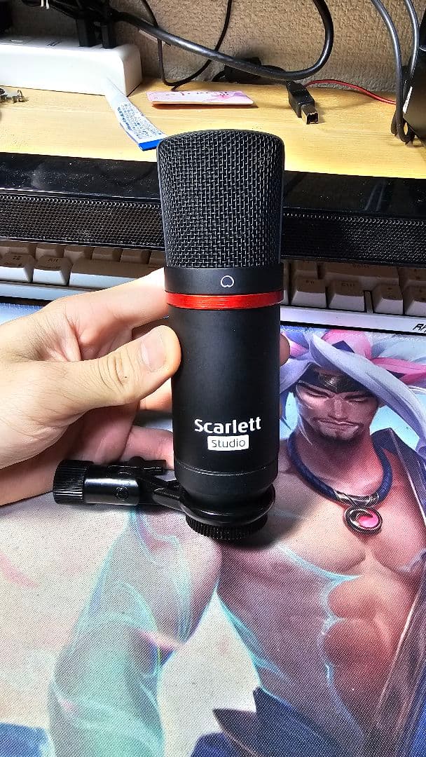 Scarlett 2i2 studio 録音セット