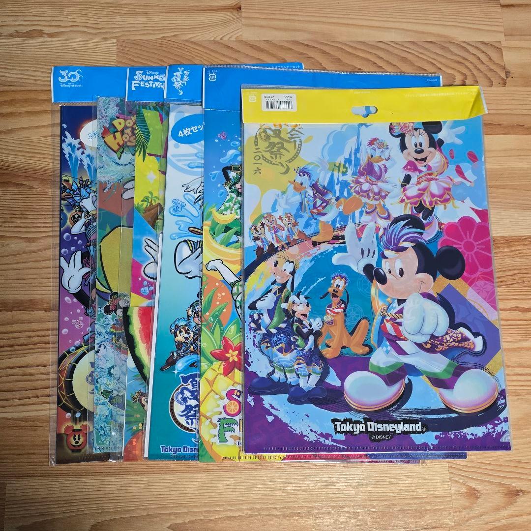 東京ディズニーリゾート 夏祭り クリアファイル 17枚セット - メルカリ
