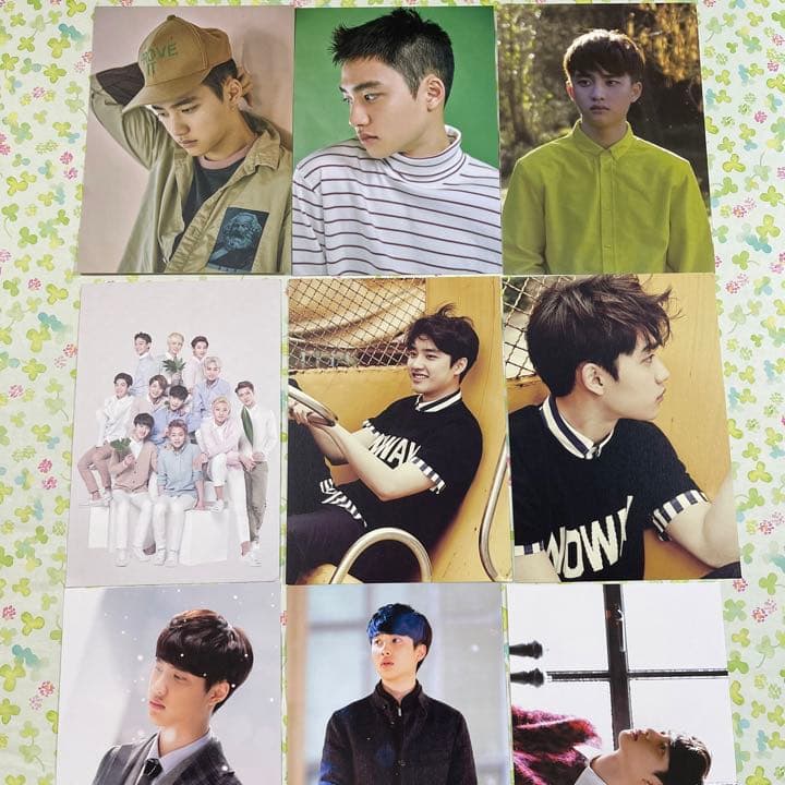 EXO D.O. ギョンス 写真 ポストカード ポラロイド 色々 71枚セット EXO