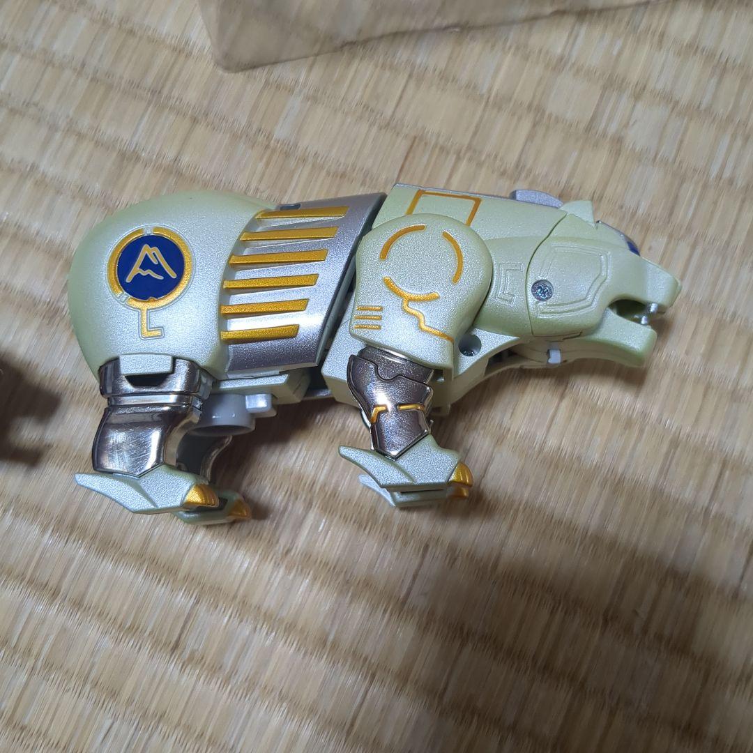 (新品同様) 百獣戦隊ガオレンジャー　ガオベアー&ガオポーラ