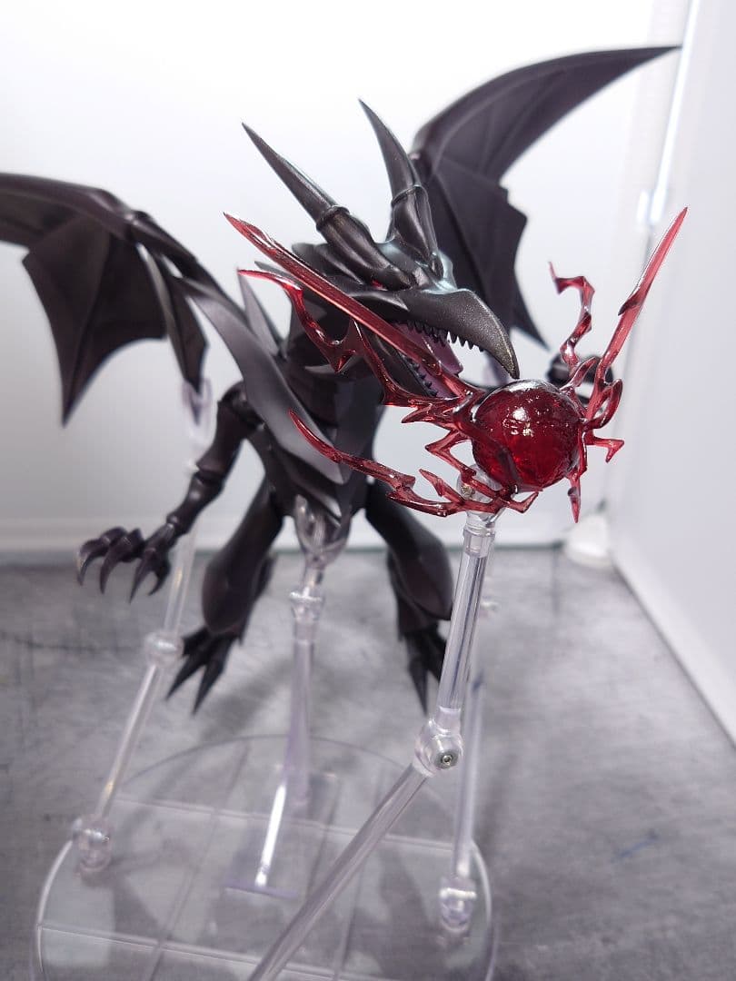 S.H.MonsterArts 真紅眼の黒竜 遊戯王 可動フィギュア