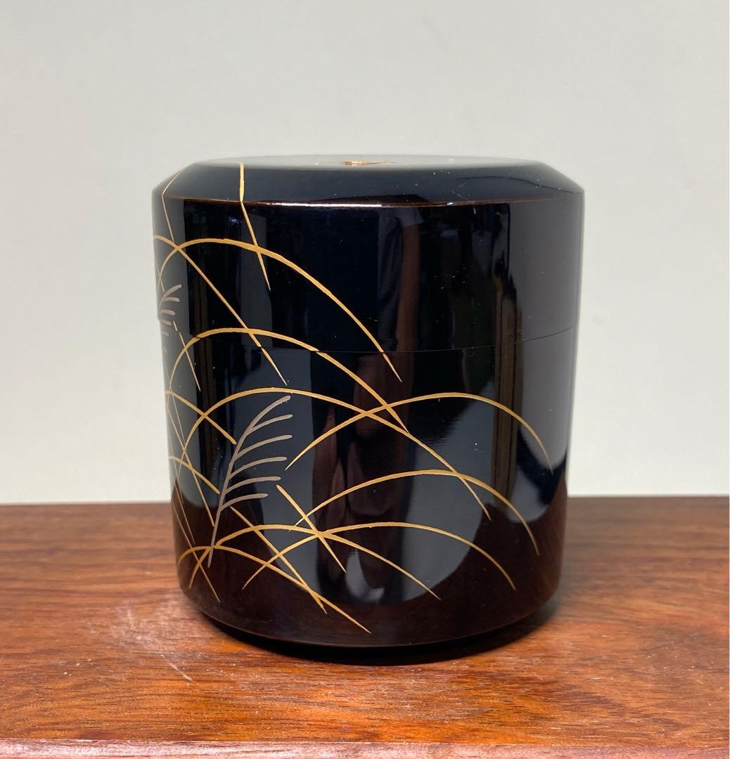 茶道具花片蒔絵雪吹