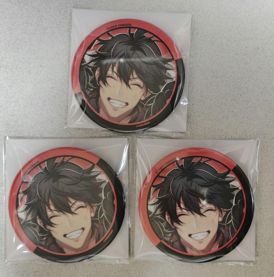 山田 一郎 ヒプマイ 缶バッジ The movie ver 3点セット - メルカリ