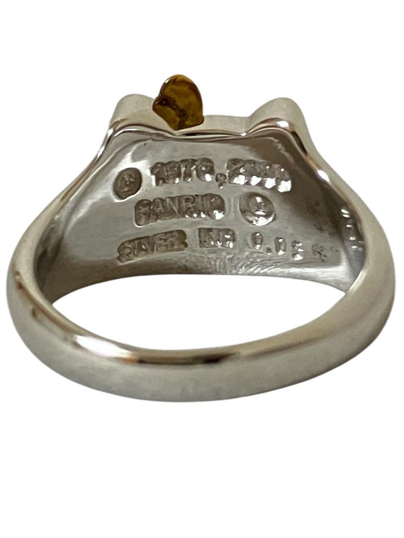 ハローキティ　予約限定　2000年記念公式リング　12号　925 K18 ダイヤ