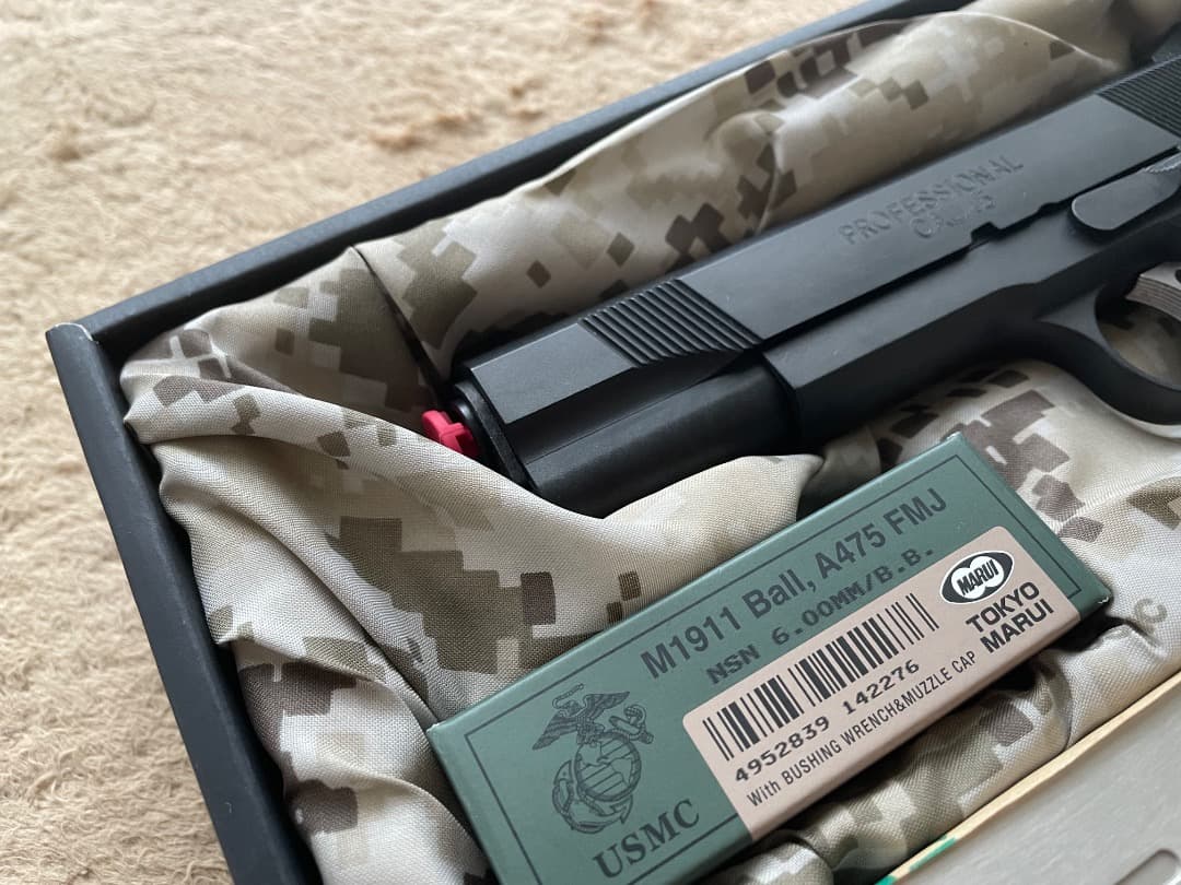 M.E.U. Pistol ガスガン .45口径