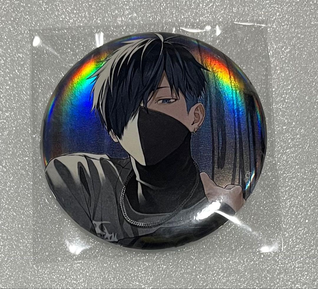 CrazyRaccoon CR ROCK DAY 缶バッジ VanilLaバニラ