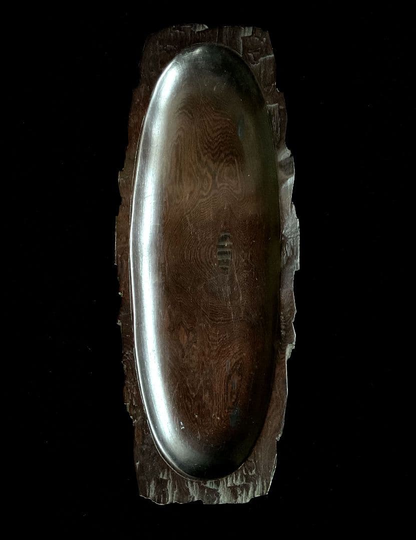 【RT-専用】象彦　硯箱　那智黒石硯　仙台埋木細工　長方皿　熊野筆　気叶金蘭