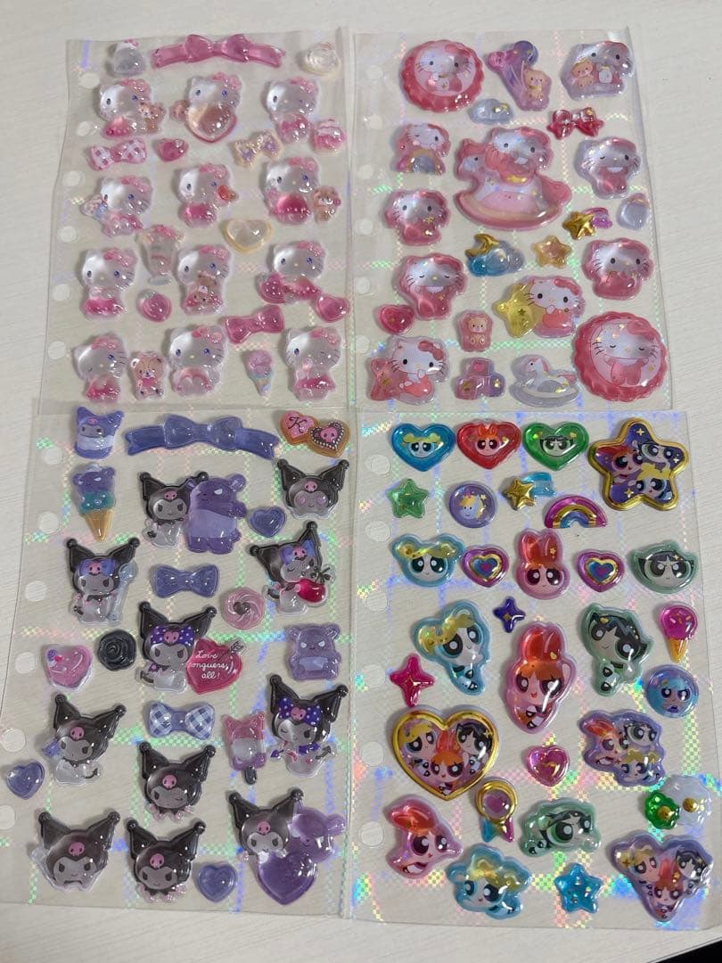 ボンボンドロップシール シール帳 完成品