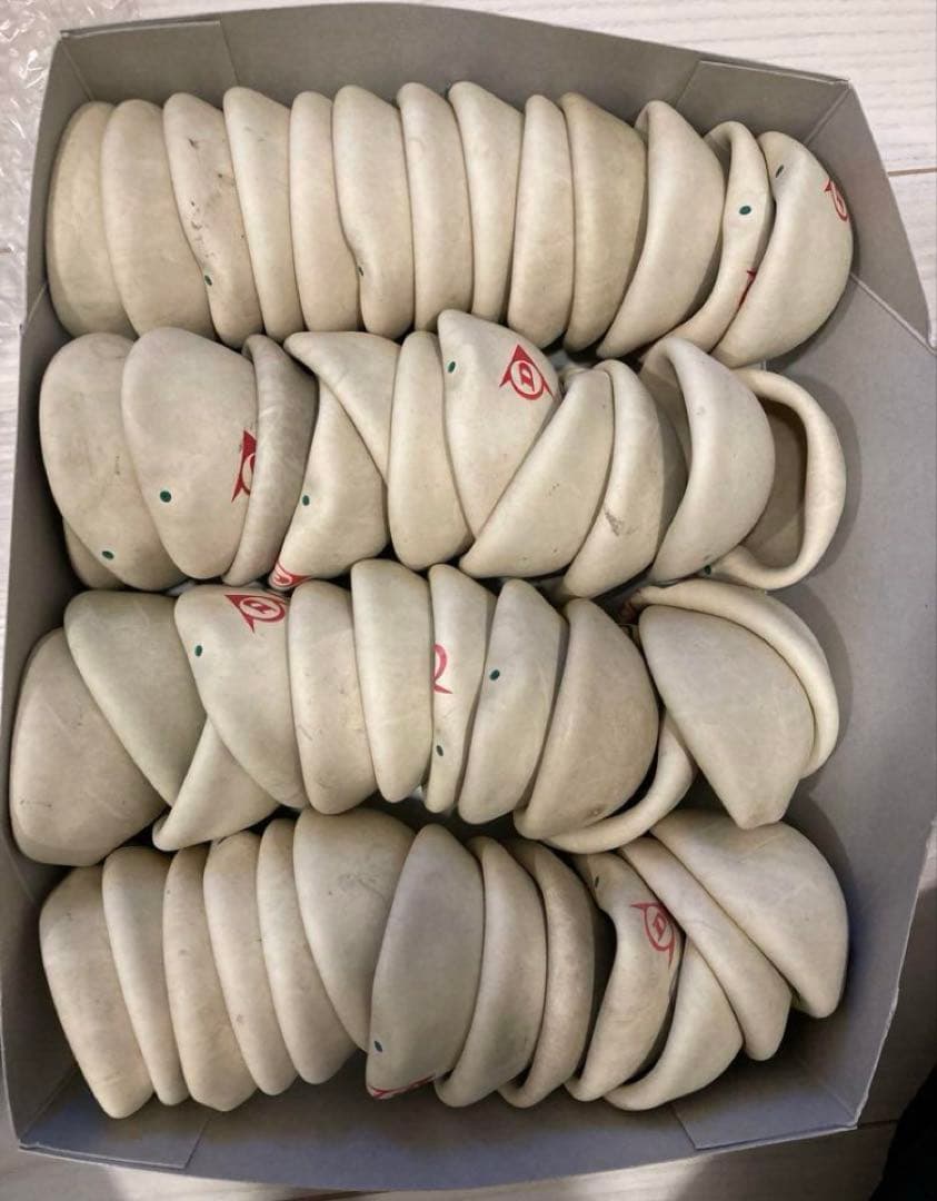 ソフトテニスボール100球② ダンロップ公認球9割以上 テニスボール