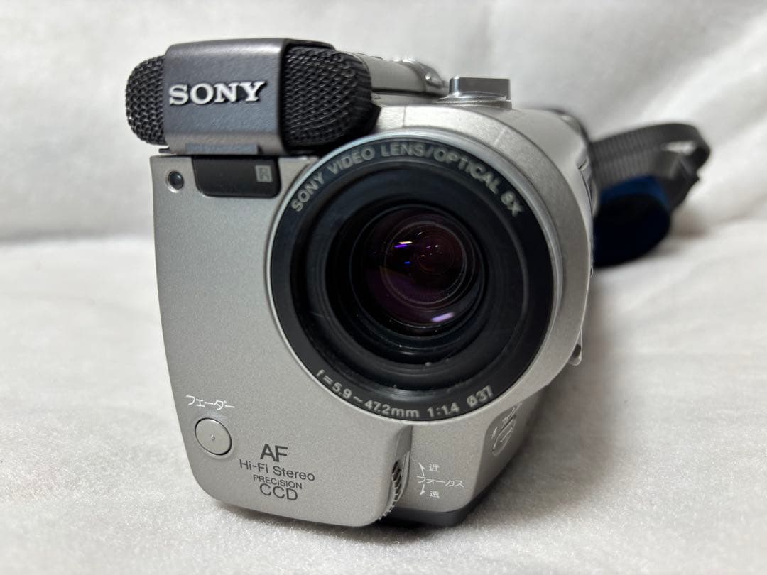 【動作確認済】ソニービデオカメラHi8 CCD-TR2 フルセット