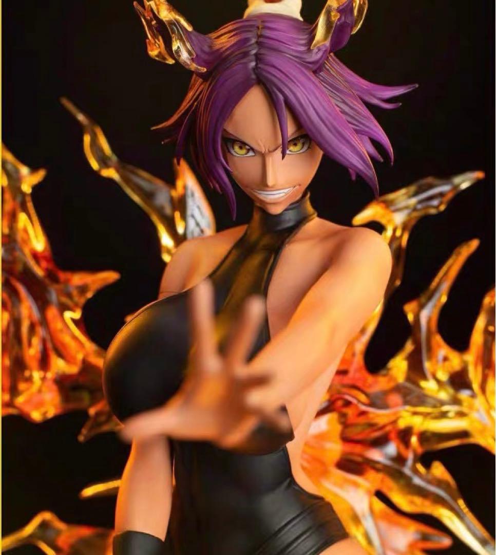 四楓院夜一 ブリーチ BLEACH ガレージキット  フィギュア