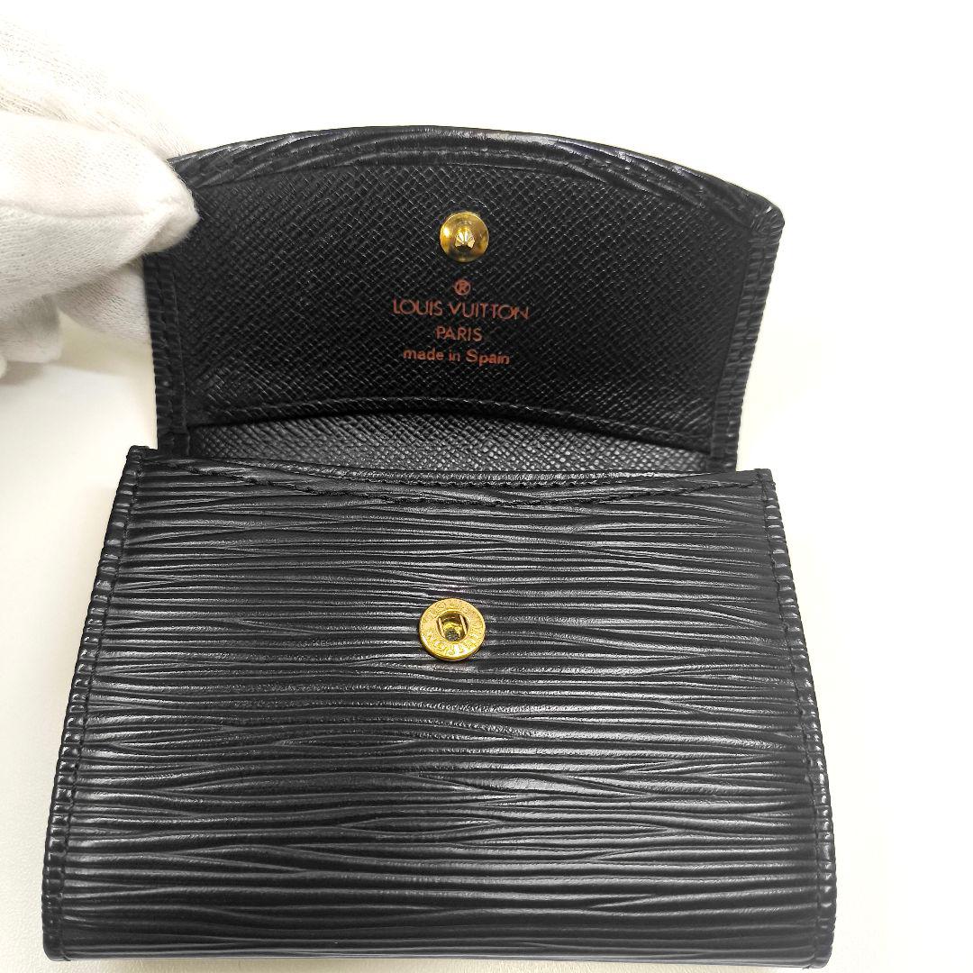 ルイヴィトン エピ ポルトモネ サーンプル ケース パース ノワール