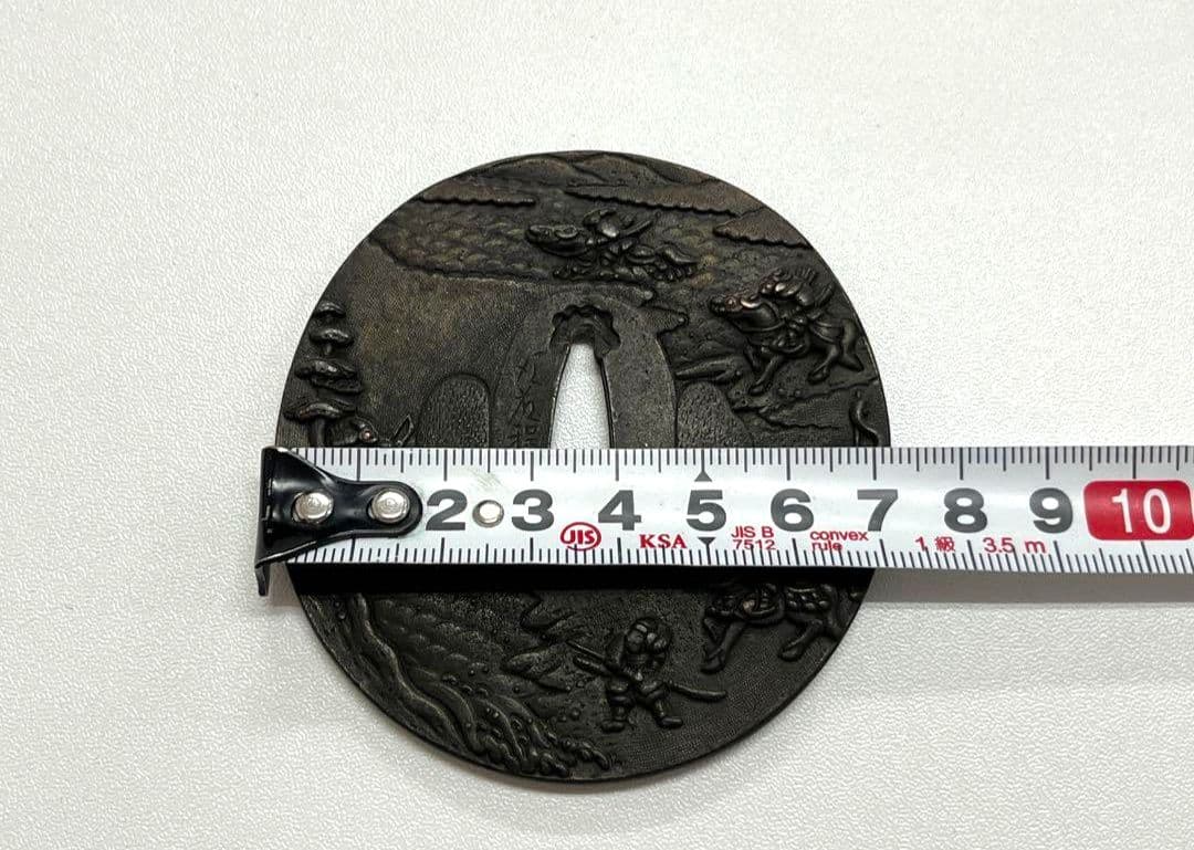 骨董　刀装具　鍔(つば)