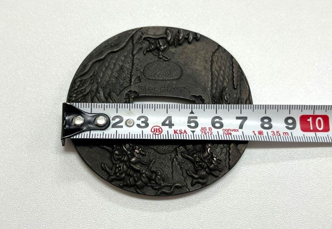 骨董　刀装具　鍔(つば)