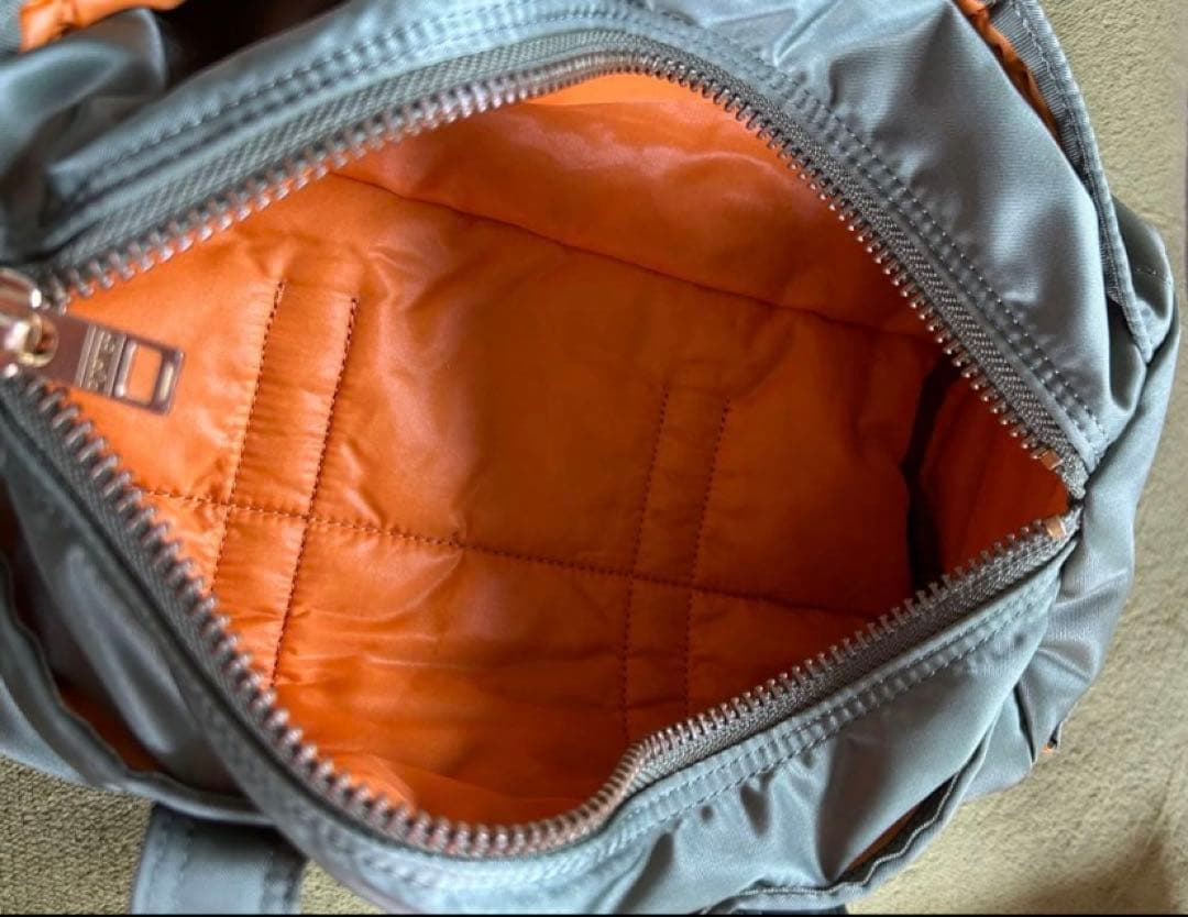 ★美品★ ポータータンカー ダッフル ドラムバッグ ミニボストンバッグ グリーン