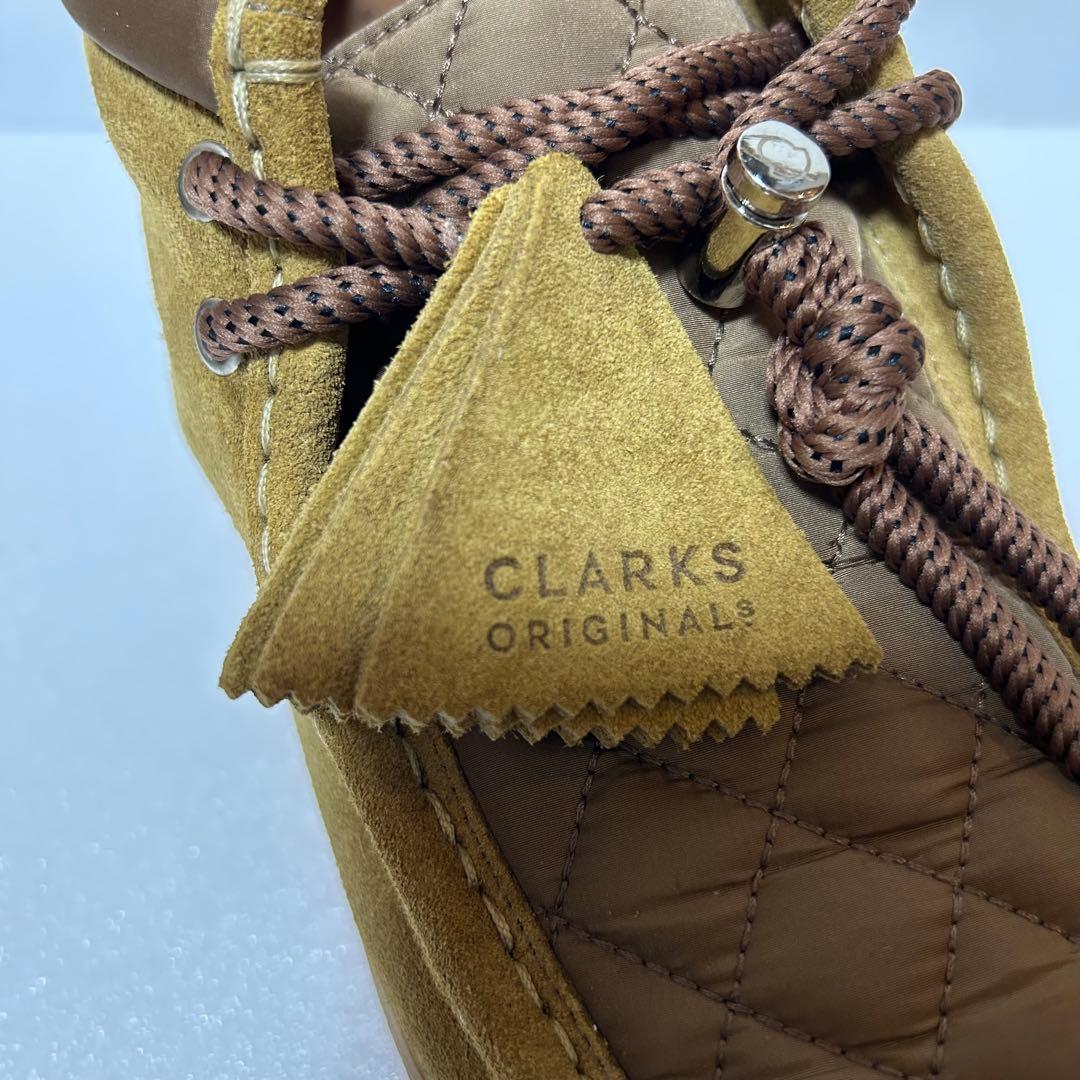 【希少】MONCLER × Clarks Wallabee 26cm コラボ