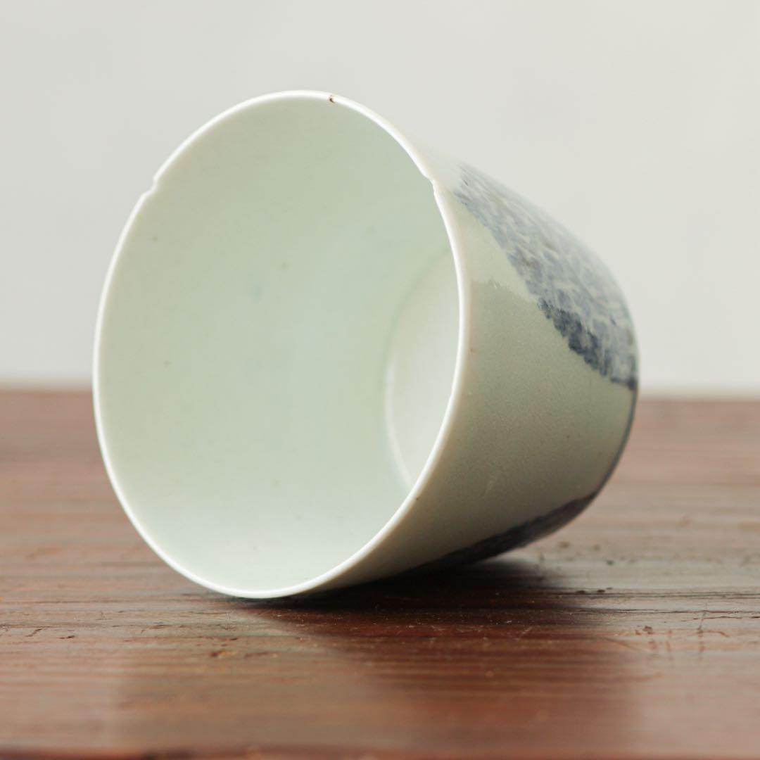 オールドノリタケ 金盛上ヤシの木湖畔 トリオ カップ ソーサー