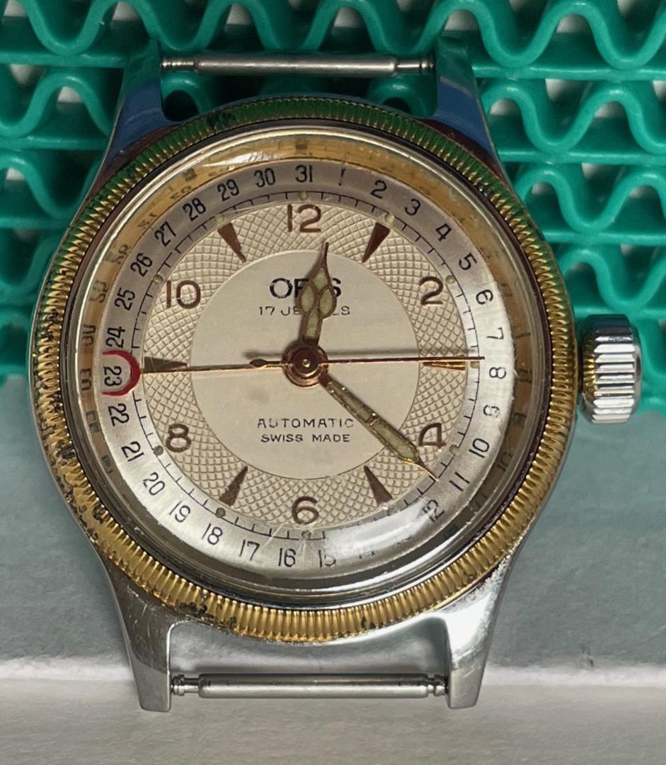 ジャンク オリス ORIS 7400 裏スケルトン 本体のみ