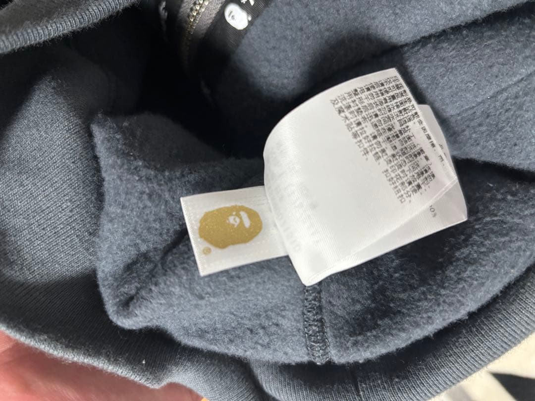 A・BATHING APE シャークパーカーダブルフード