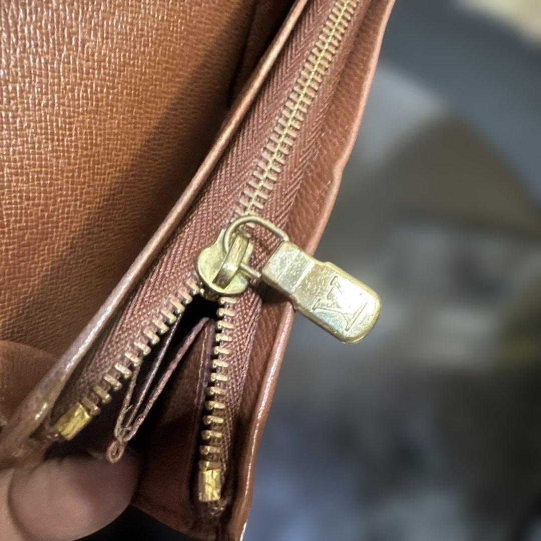 13☆優良品☆ モノグラム♪Ｌ字型ファスナー財布