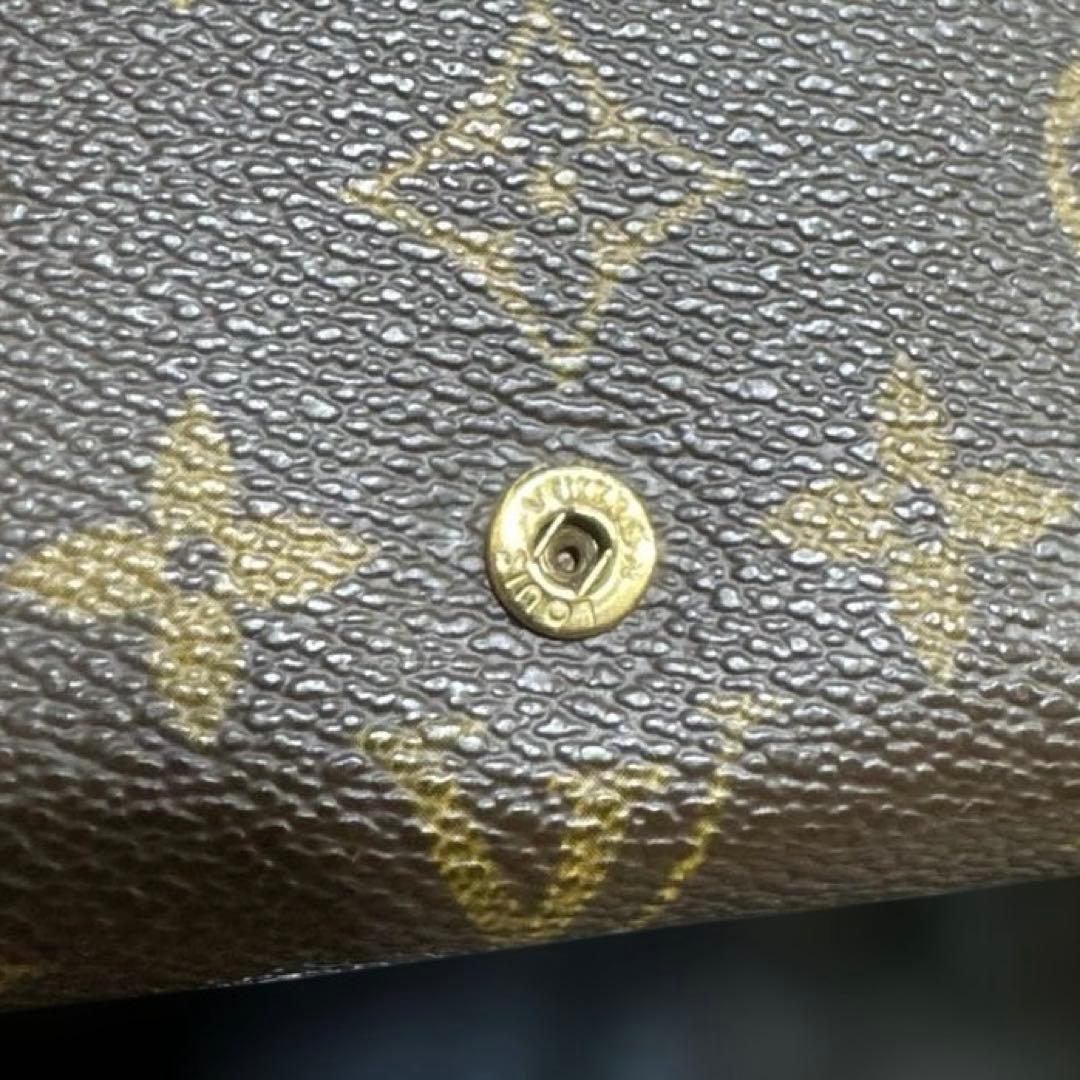 13☆優良品☆ モノグラム♪Ｌ字型ファスナー財布