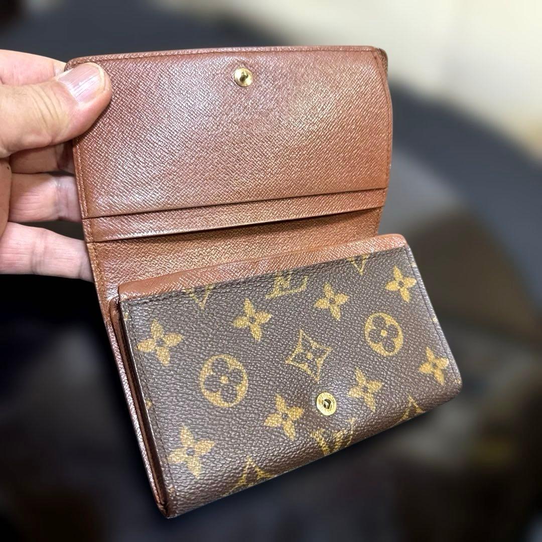 13☆優良品☆ モノグラム♪Ｌ字型ファスナー財布