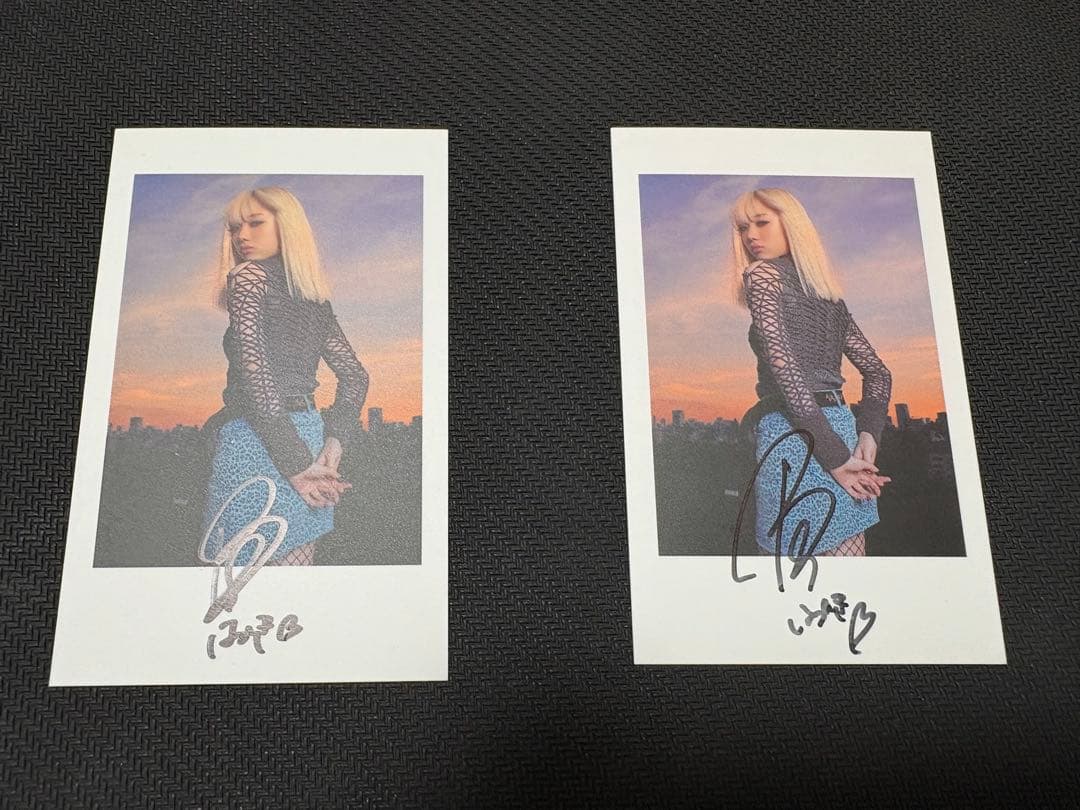 ブランデー戦記 蓮月 サイン入りチェキ風カード2枚セット - メルカリ