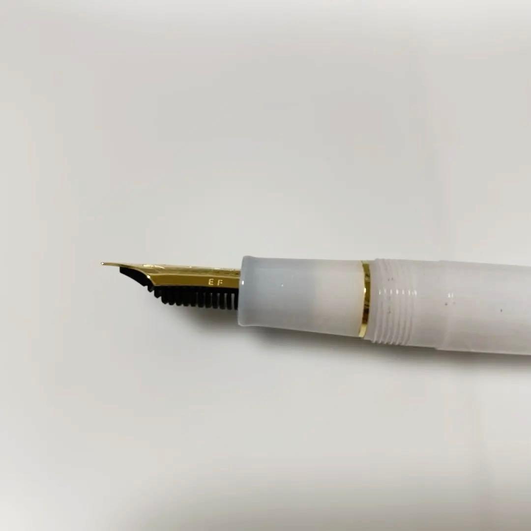 セーラー万年筆 EF 14金 四季織 垂雪 プロフェッショナルギアスリム